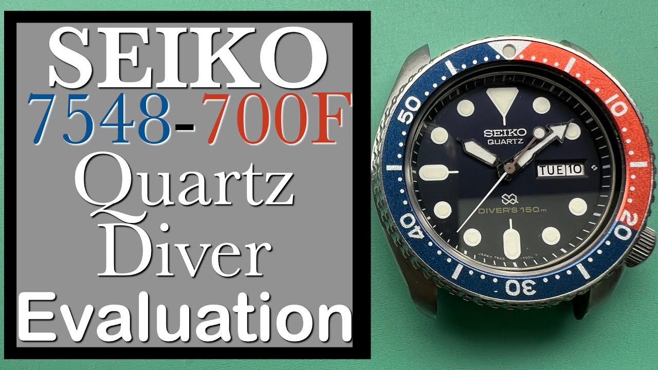 Для Д.М. — Seiko 7548-700F Quartz Diver Evaluation