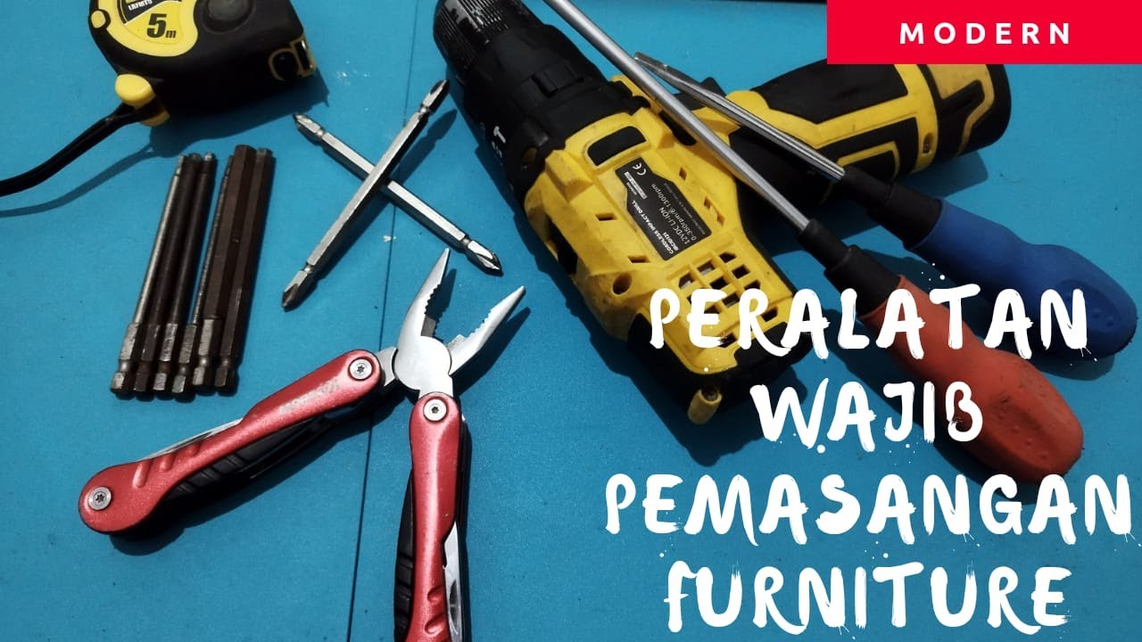 Peralatan Untuk Memulai Usaha Furniture / Hobby Woodworking | Furniture knock down