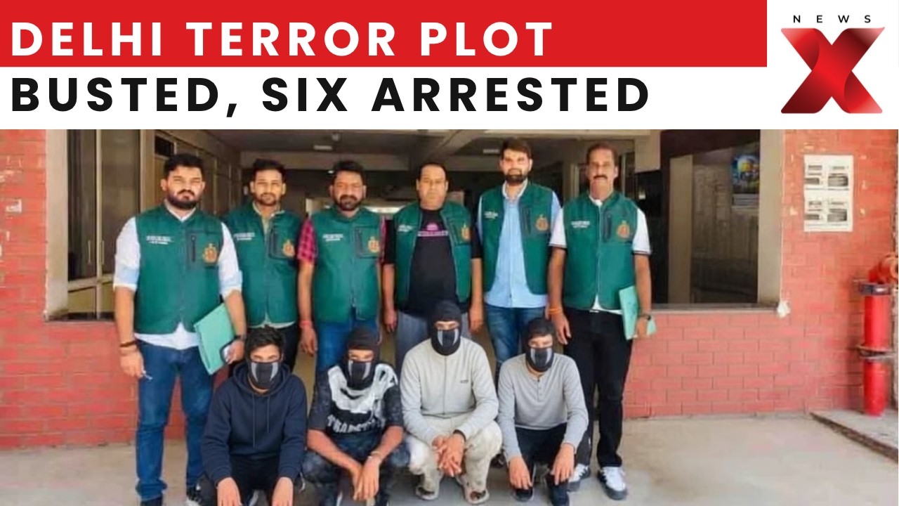 Delhi Terror Plot: Six Arrested As Probe Uncovers Alleged ISI-Backed Petrol Bomb Conspiracy