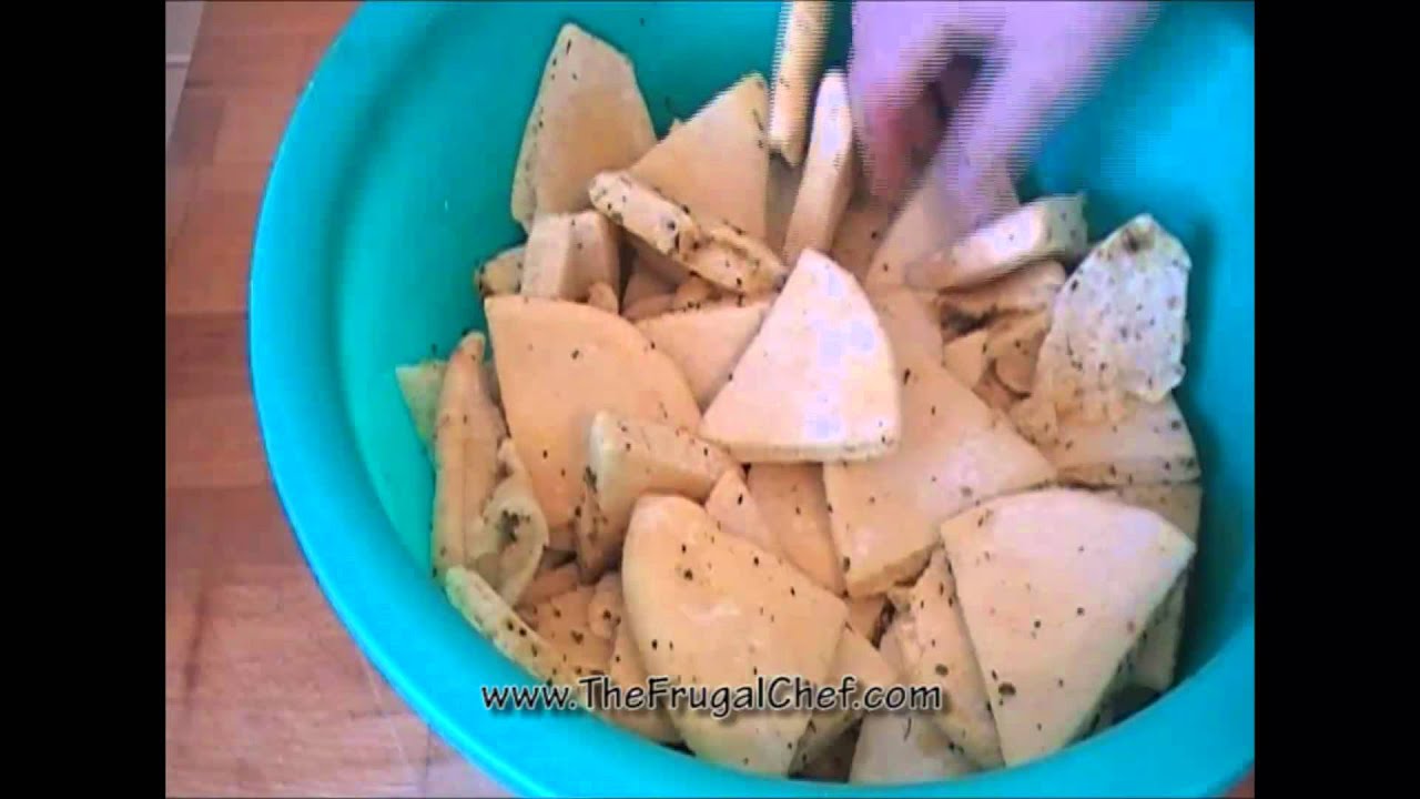 How to Make Herbed Pita Chips