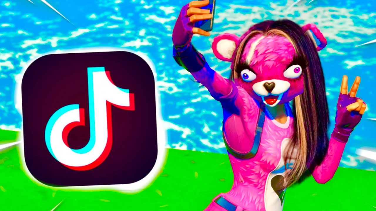 SOMOS TIKTOKERS EN FORTNITE 🤩