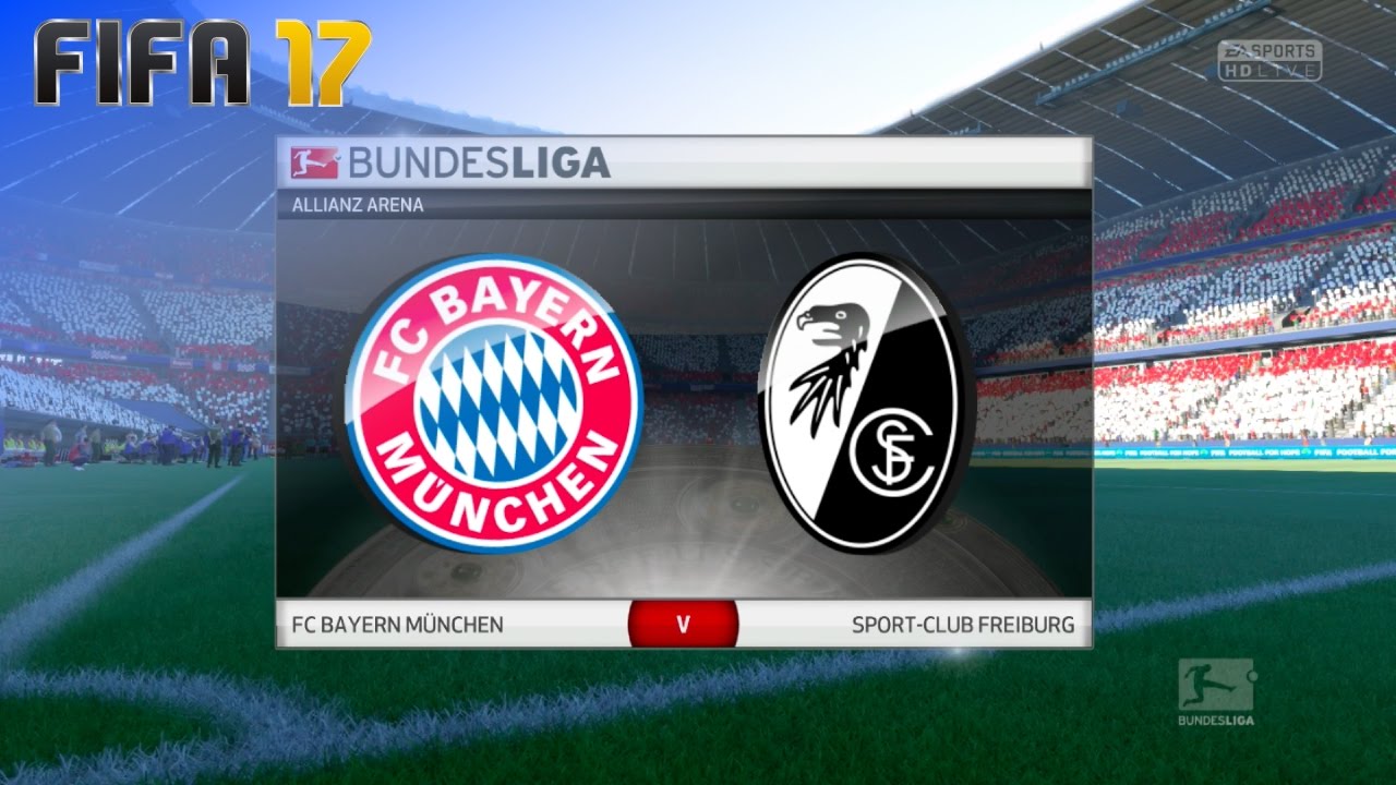 FIFA 17 - FC Bayern München vs. SC Freiburg @ Allianz Arena