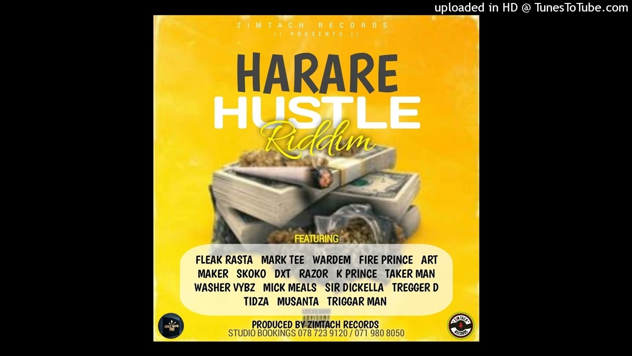  Washer Vybz_-_Pusha Ngoma__Harare Hustle Riddim_Produced By Zimtach Records_2025
