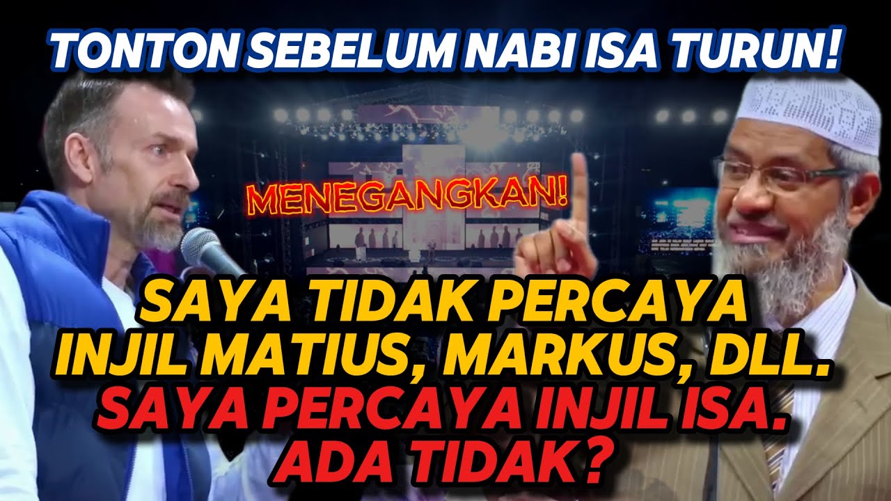 Menegangkan! Profesor Kristen Tantang Dr. Zakir Naik Dalam Perdebatan sengit ini.