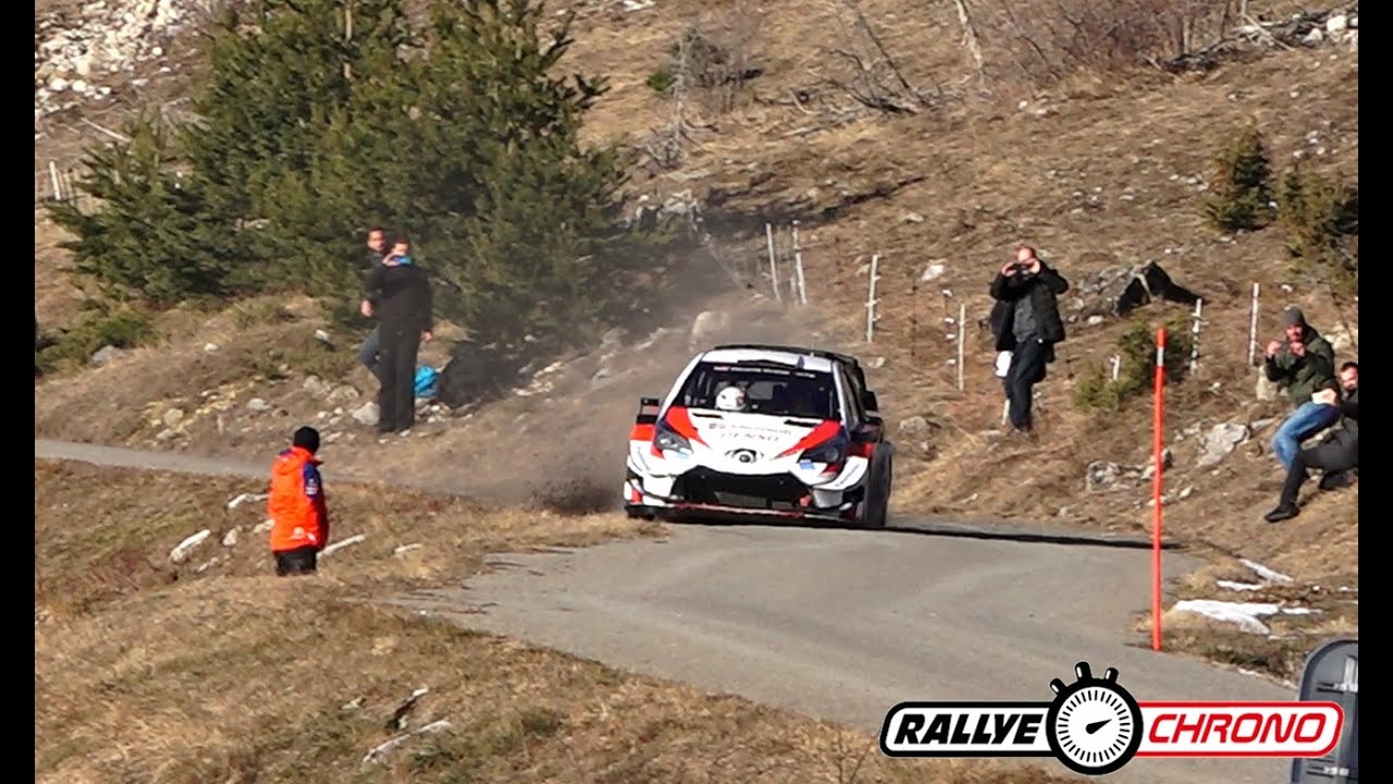 Test Rallye Monte Carlo 2020 - Sebastien Ogier - Flat out & Snow - RallyeChrono