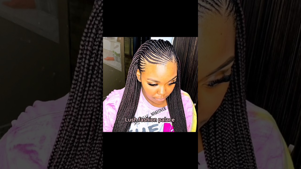 Cutest Ghana weaving hairstyles 2025 #hairstyles #ghanabraids #ghanaweaving #cornrow
