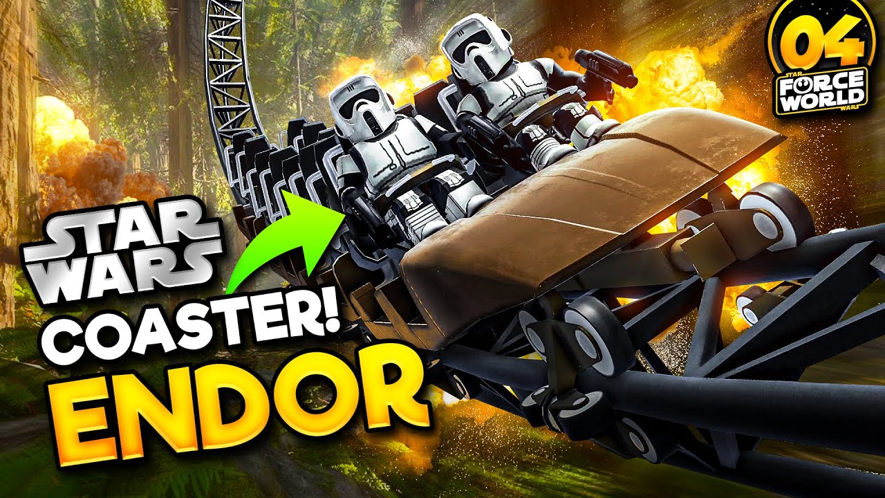 I Built the SPEEDER CHASE COASTER! • Building Force World | #4