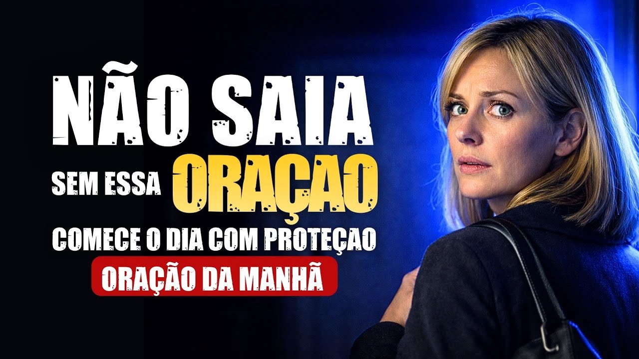 👉 Antes de sair de casa, não pula esse momento | Oração da manhã