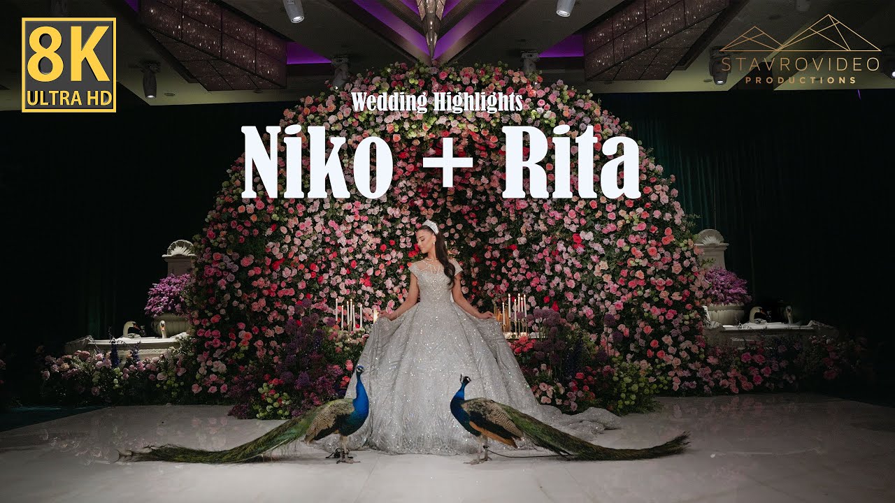 Niko + Rita's Wedding 8K UHD Teaser at Landmark hall and St, Sophia Church