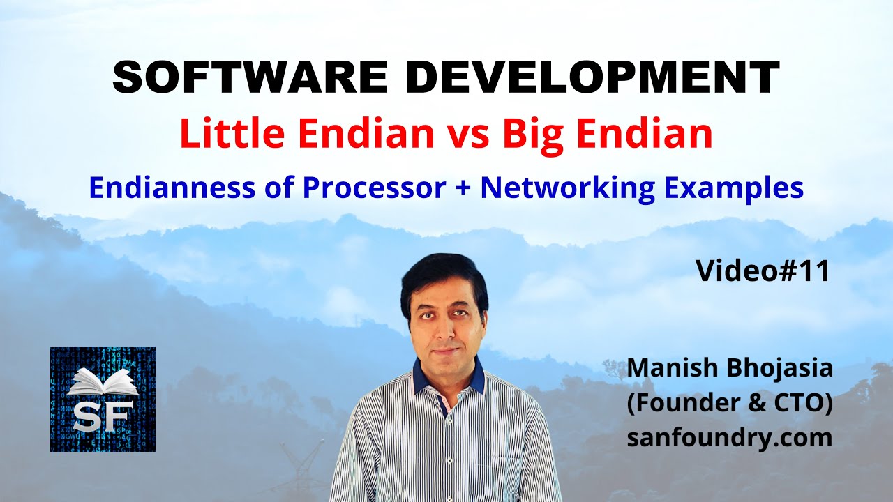 Little Endian vs Big Endian in C | Endianness of a Processor (+1 Tricky Demo) | Sanfoundry
