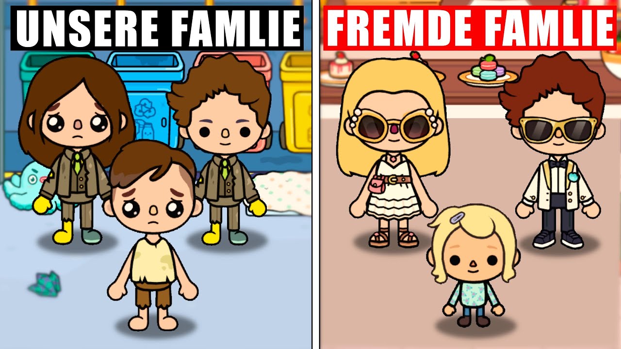 Mein PAPA hat eine GEHEIME Familie 😥(Toca Boca RP)