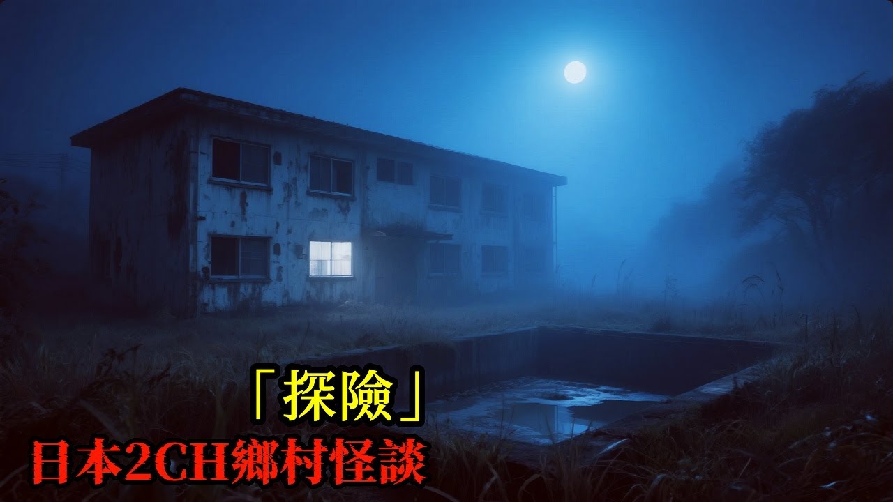 日本2CH鄉村怪談：我們鎮子裡有一棟廢棄的宿舍樓，那裡面總是傳出奇怪的動靜 #鬼故事 #日本怪談 #怪談 #靈異故事 #睡前故事 #恐怖故事