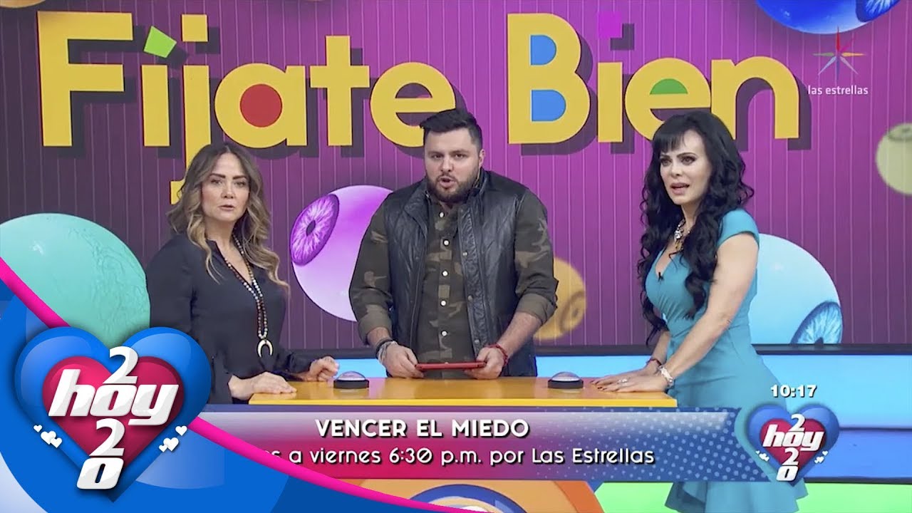 ¿Quién tiene mejor vista, Andrea Legarreta o Maribel Guardia? | Fíjate bien | Hoy