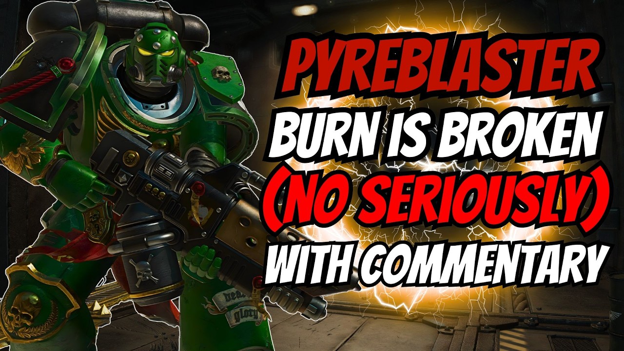 This Pyreblaster Tactical Build Was COMPLETELY BROKEN and Melts Bosses in SECONDS - Space Marine 2