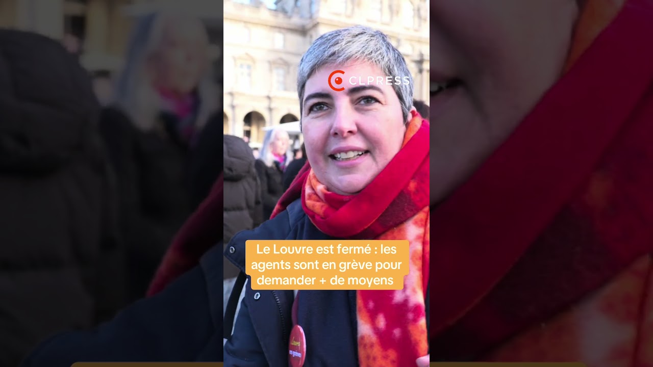 Gr&egrave;ve au Louvre : le mus&eacute;e est ferm&eacute;