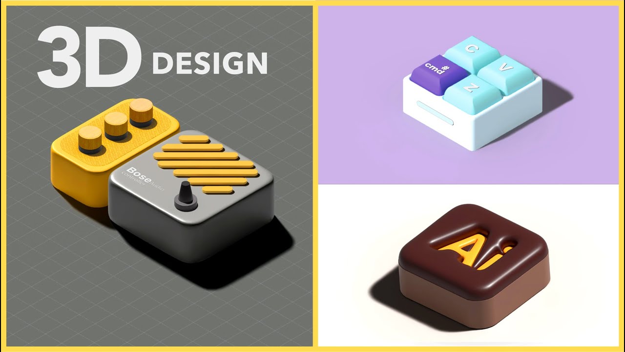 Create 3D Objects in Illustrator: Extrude, Bevel, Inflate, and Lighting Tips