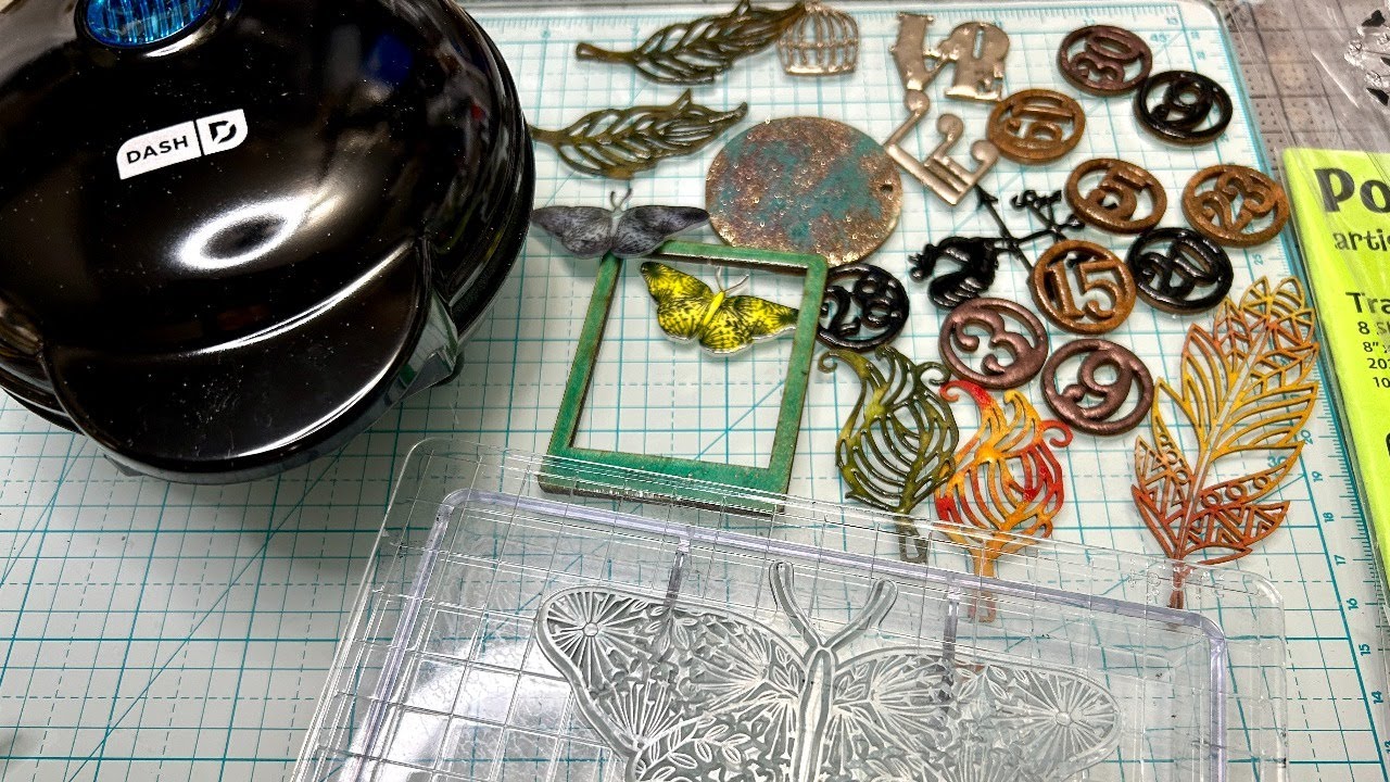 Mini Pancake maker, heat embossing and more
