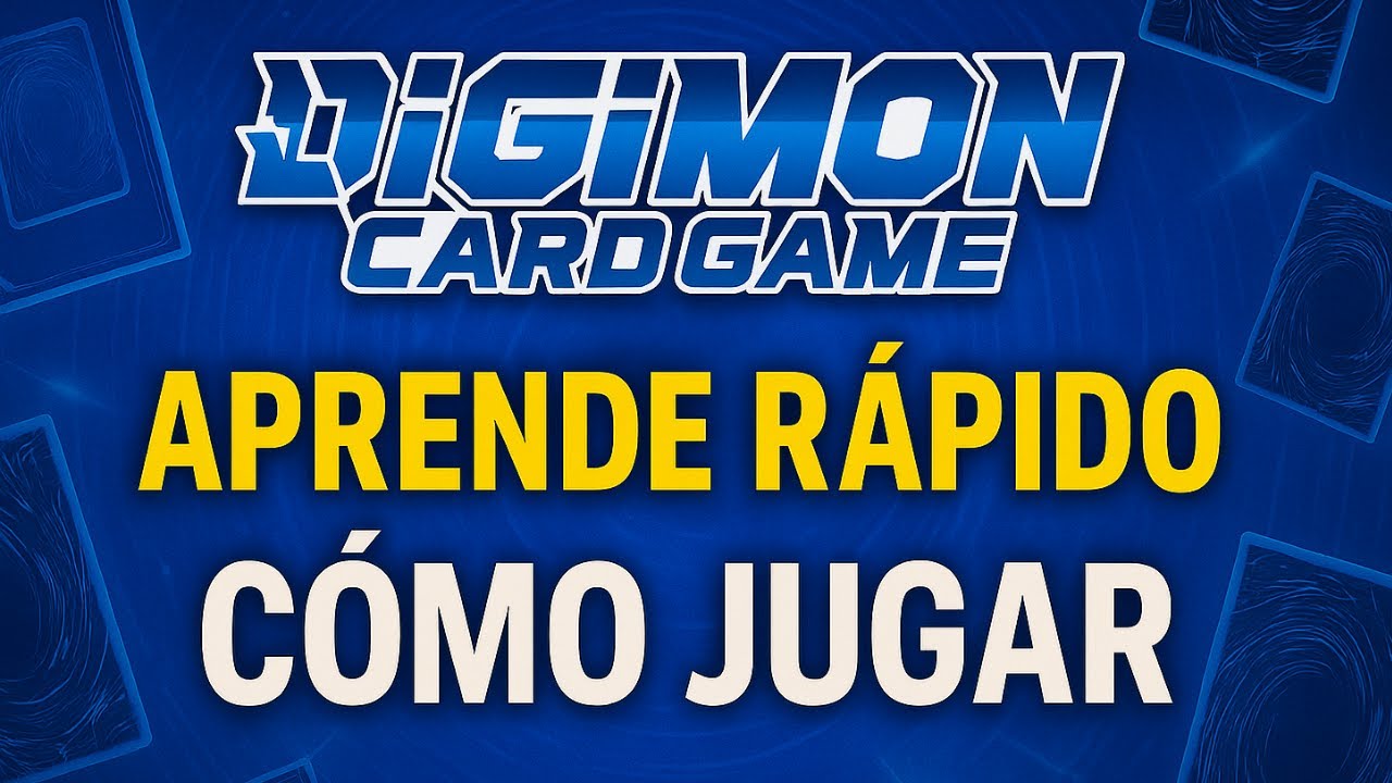 Cómo Jugar Digimon Card Game | Tutorial Básico para Principiantes