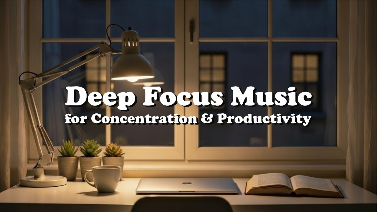 Deep Focus Music for Concentration & Productivity | Study & Work Ambient Instrumental