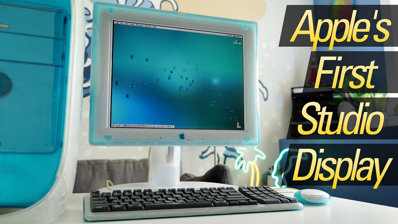 15-дюймовый студийный дисплей: первый настольный ЖК-дисплей от Apple!
