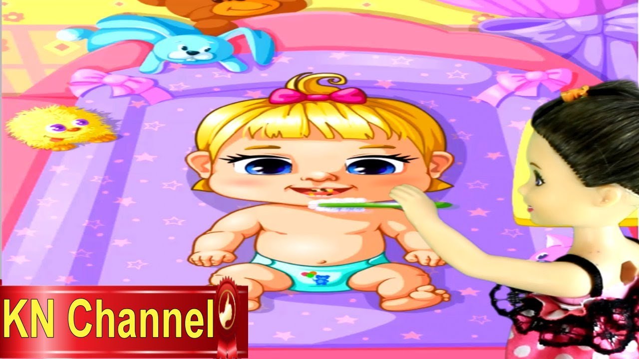 Trò chơi KN Channel BÚP BÊ ĐÁNH RĂNG ĐÚT ĂN RU EM BÉ NGỦ GIỎI NHẤT HÀNH TINH