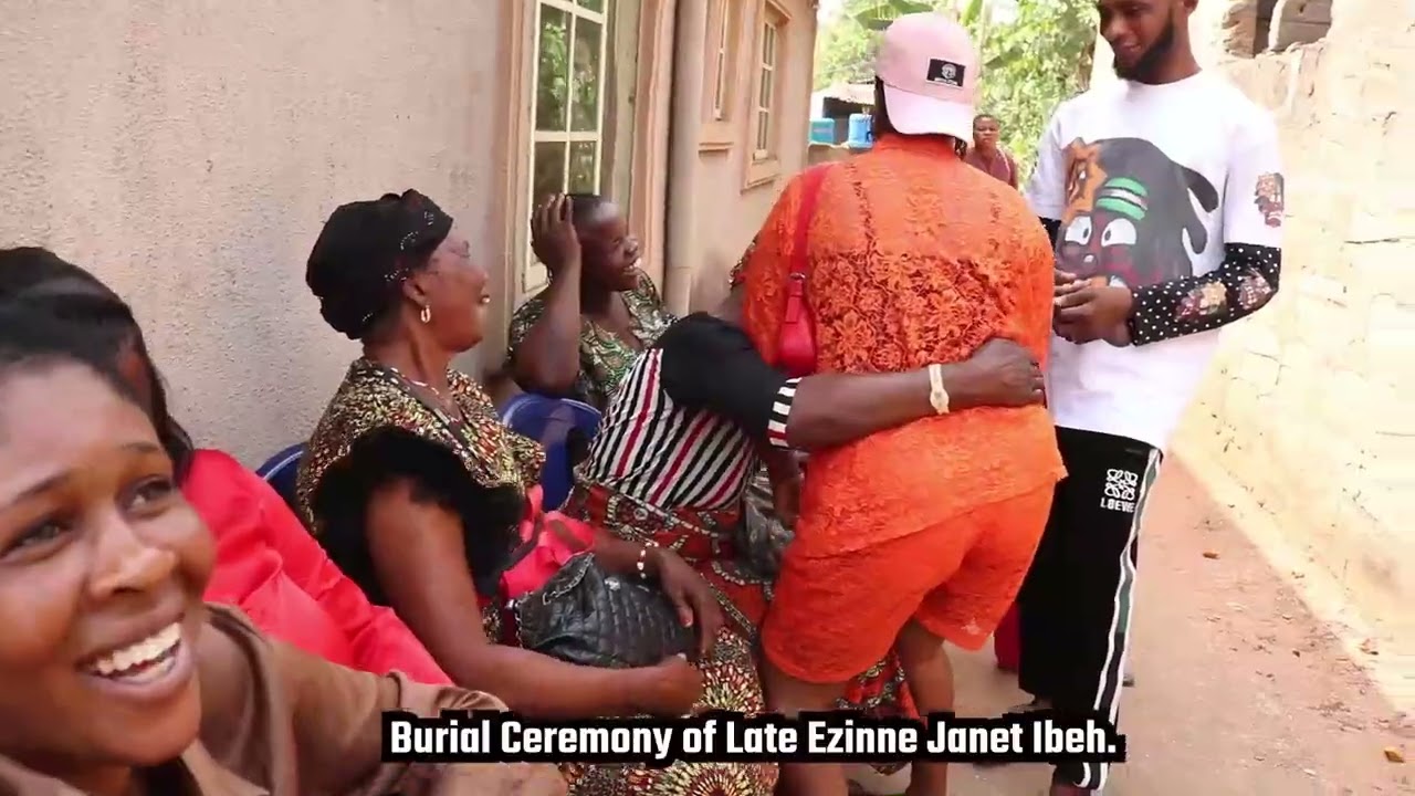 Burial ceremony of late Ezine Janet @ Idumuesah kingdom Ika North East Delta state
