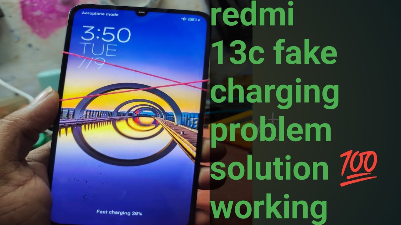 redmi 13c fake charging problem solution 💯 working