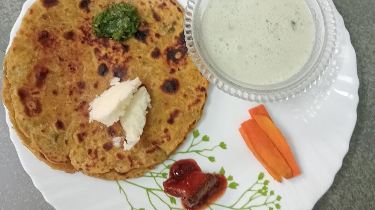 Muli ke theple/paratha recipe by My wishfull kitchen 