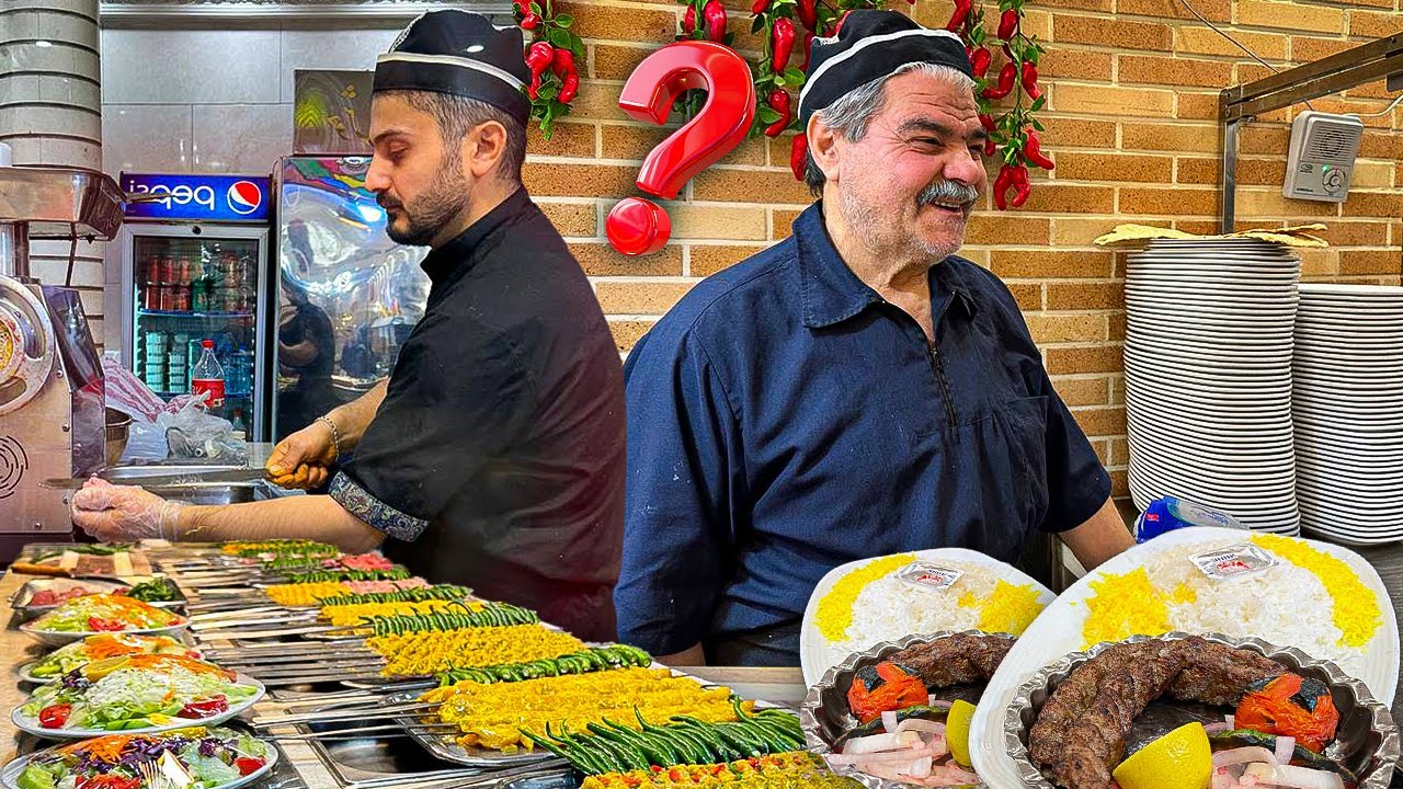 How to Make Juicy Iranian Kababs? Grand Bazaar of Tehran Kabab😋