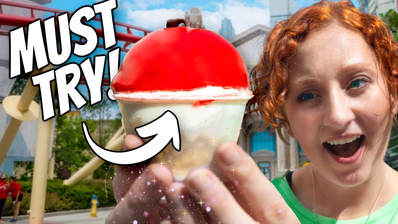 This Might Be the BEST Dessert at Universal! Trying New Food at Universal Studios Orlando
