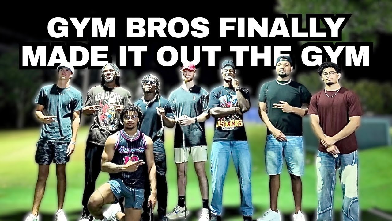 Gym Bros Finally Made It Out The Gym 