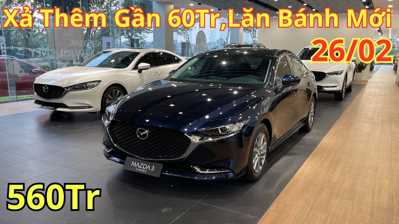 ✅Giá Khuyến Mại Mazda 3 Cuối Tháng 2. Xả Thêm Gần 60Tr, Giá Lăn Bánh Mazda 3 Mới | Xegiatot24h