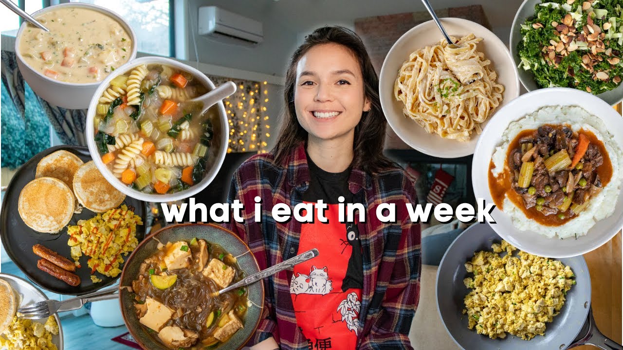 A Week of Realistic Vegan Meals / Cozy & Nourishing