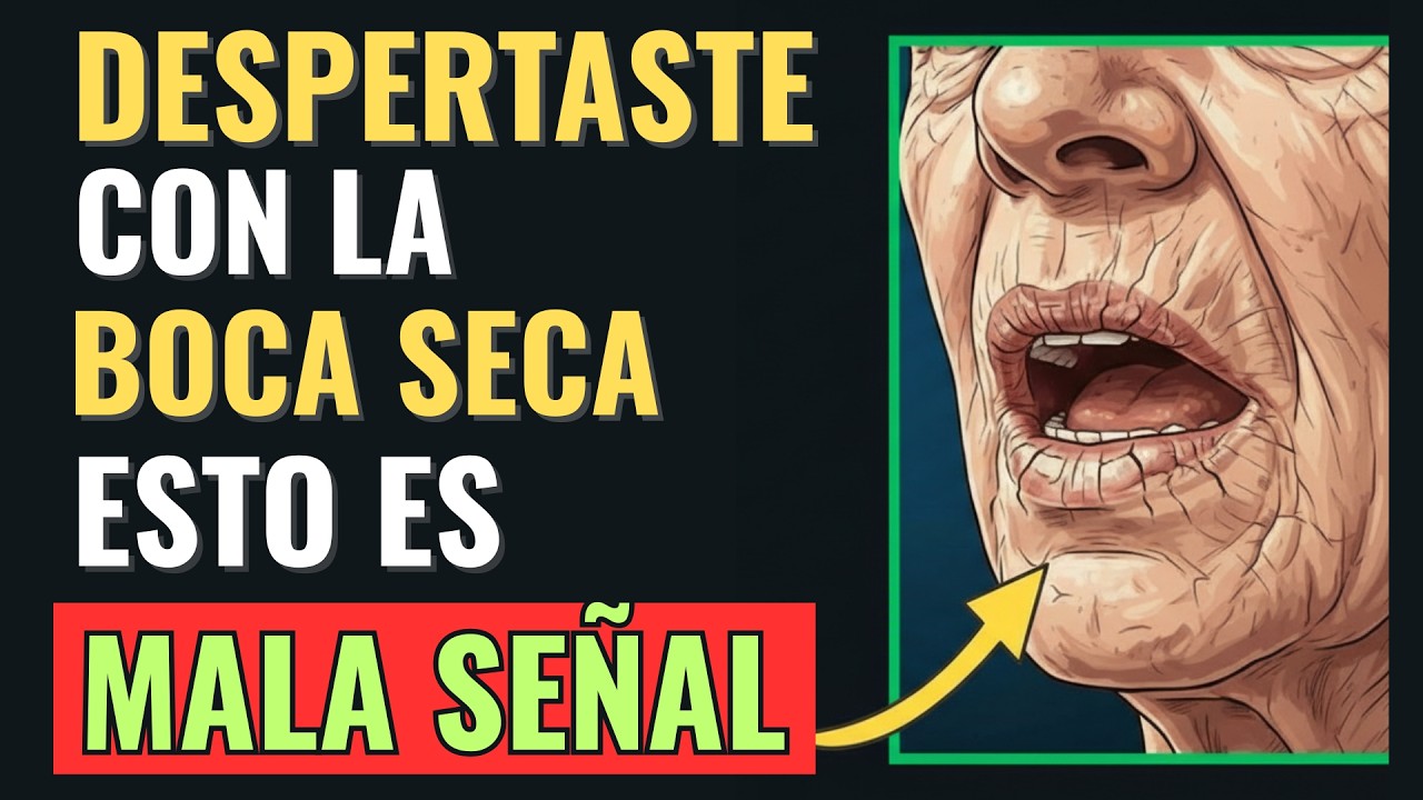 Si te despiertas con la boca seca Esto no es NORMAL tu CUERPO te lo está diciendo (MÉDICO ADVIERTE)