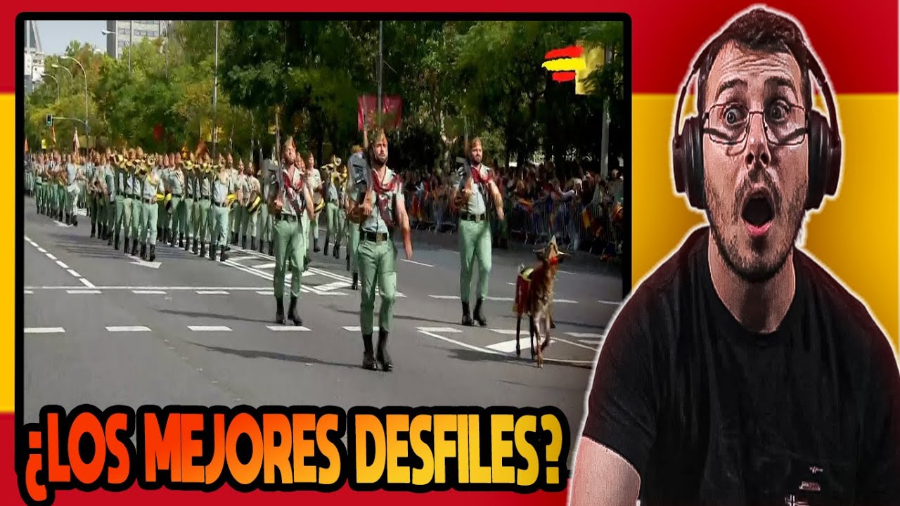 Italiano reacciona a Desfiles De La Legion Española
