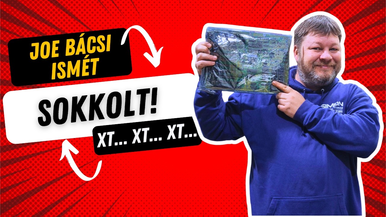 Joe Bácsi ismét sokkol - A 80-as évek a kezemben... XT.. XT... XT...