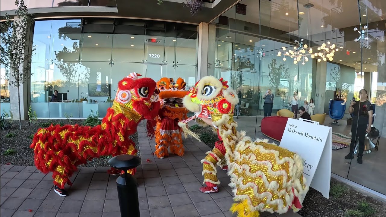 Mua Lan at Optima McDowell Mountain Apartments - Nhat Tam Lion Dance