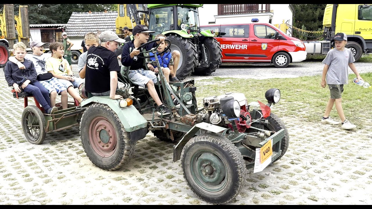 22. Traktorentreffen in Kemnitz 25.08.2024 Abreise vom schönsten Fest des Jahres