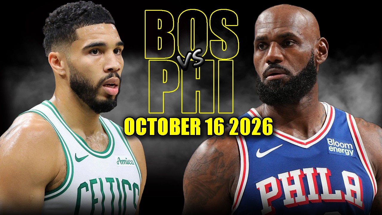 Boston Celtics vs Philadelphia 76ers Full Game Highlights - October 16, 2026 | NBA Preseason