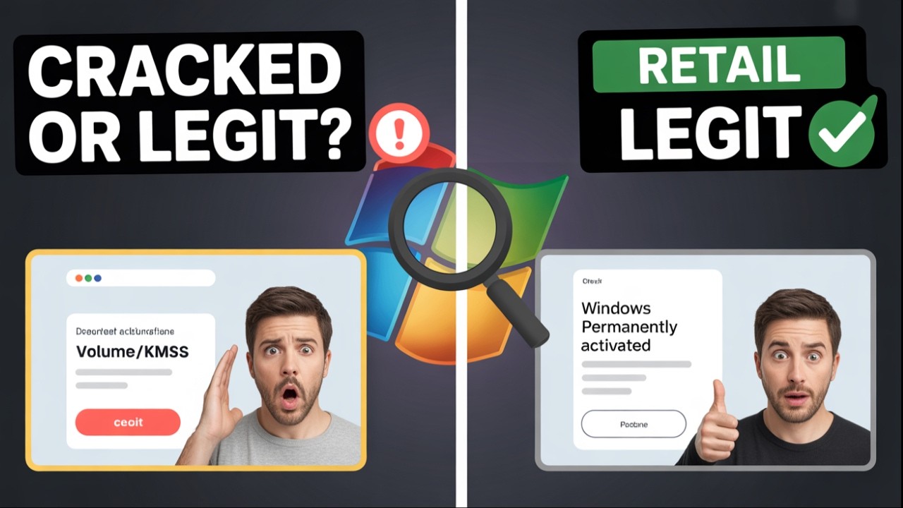 Check If Your Windows License Is REAL or FAKE (Windows 10/11)