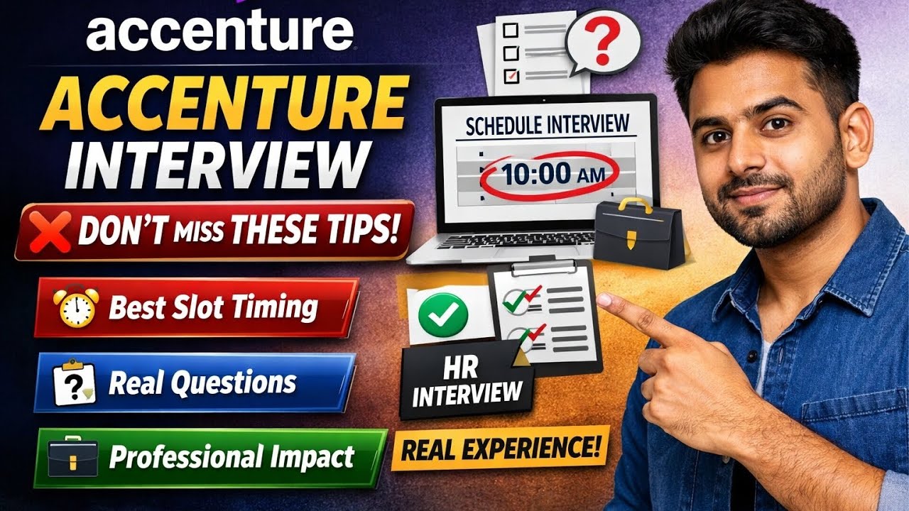 Accenture Interview Mail Out😯 | Real Experience + Slot + Questions + Tips #accenture #interview