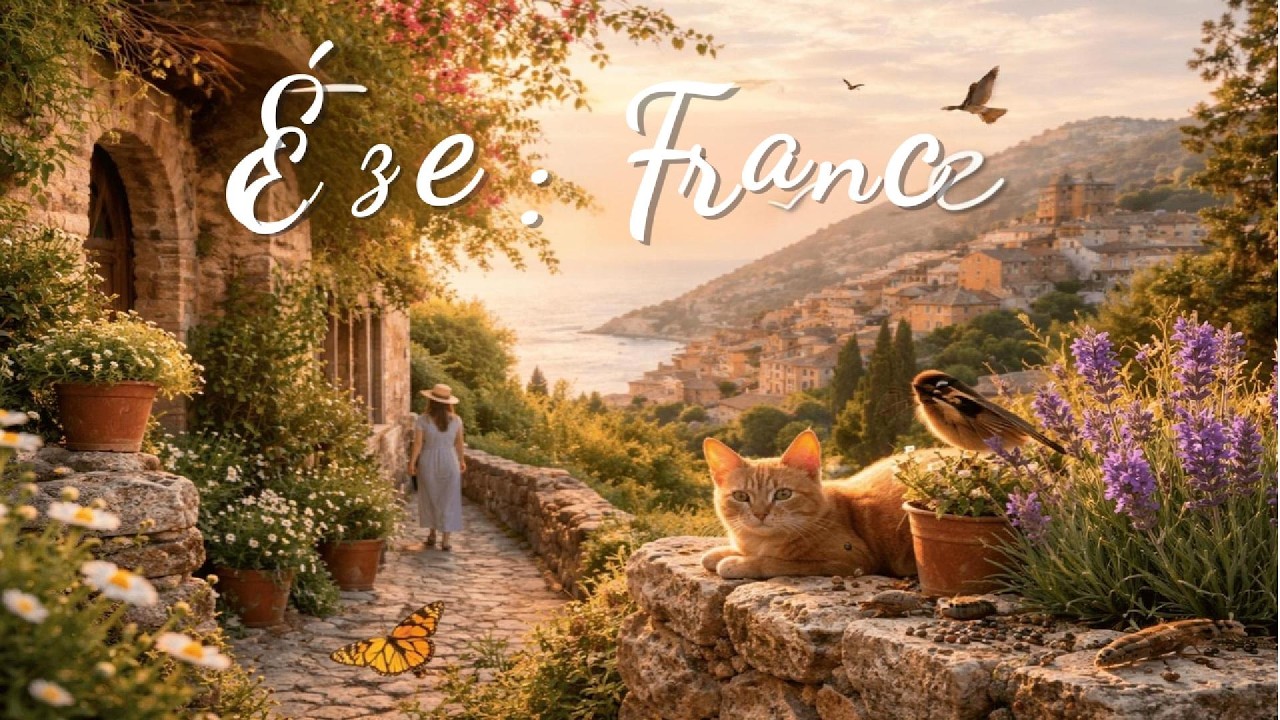 Eze, France: An Ultra Slow Village Where Life Barely Moves