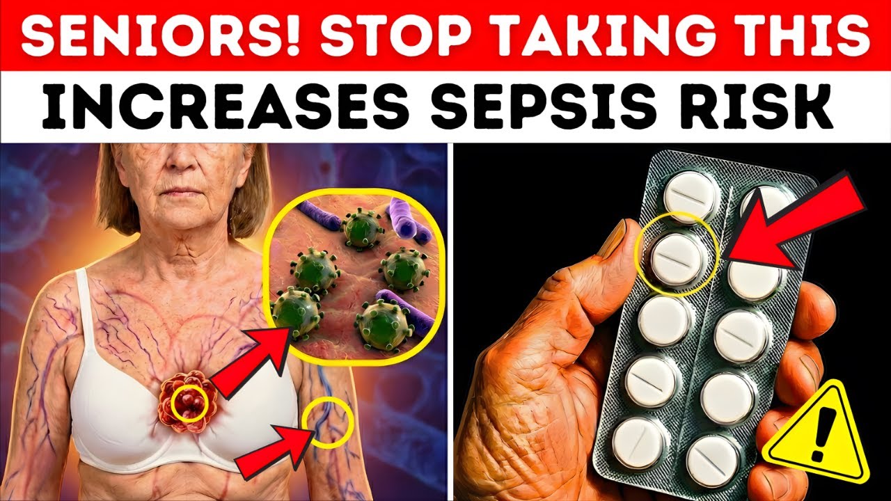 🔴 SENIORS: 5 Medications That Increase SEPSIS Risk in Seniors