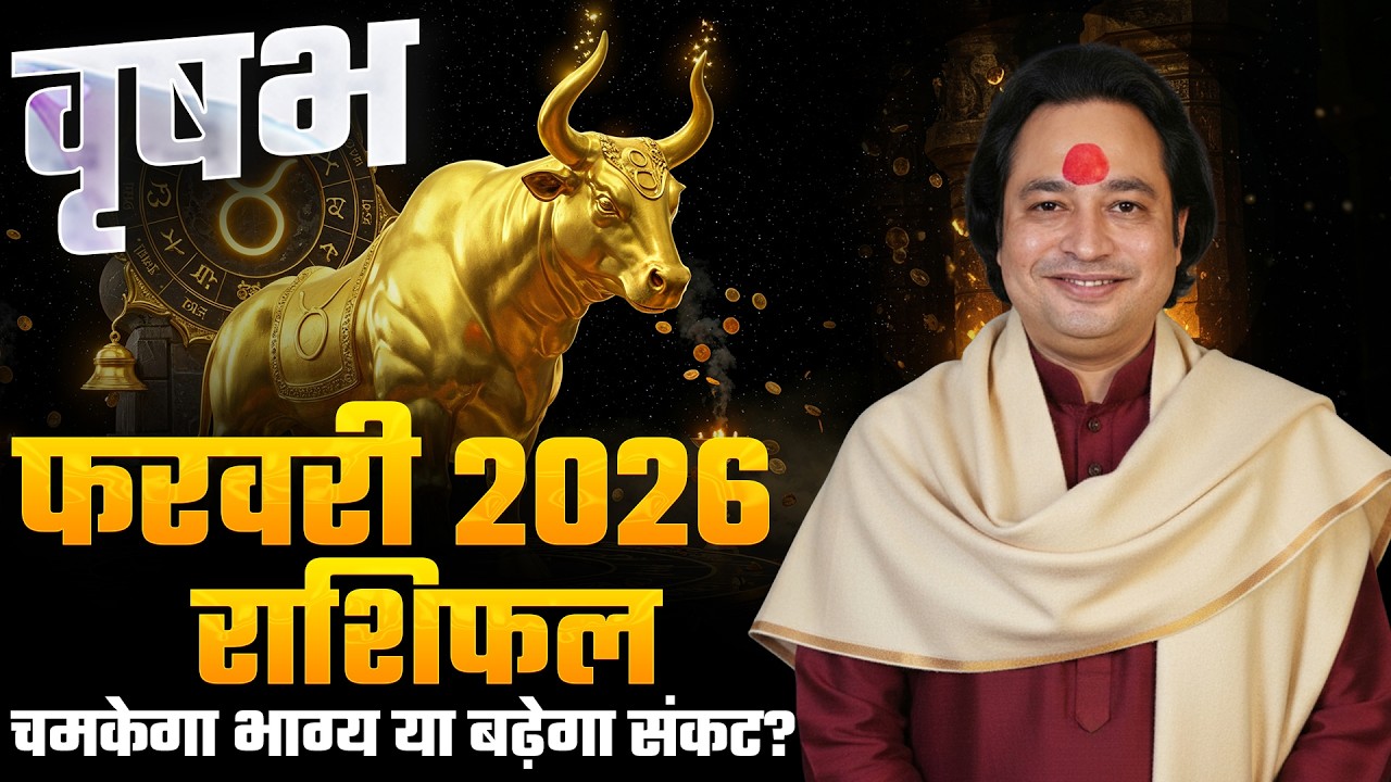 Vrishabh Rashi (Taurus) – Vrishabh Rashi February Rashifal 2026 | Taurus Horoscope February 2026