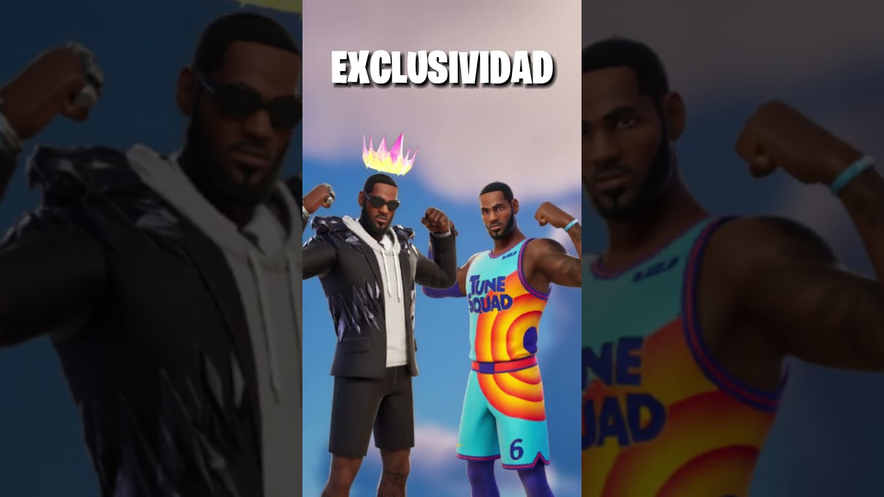 💥LEBRON JAMES VS TUNE SQUAD LEBRON FORTNITE💥