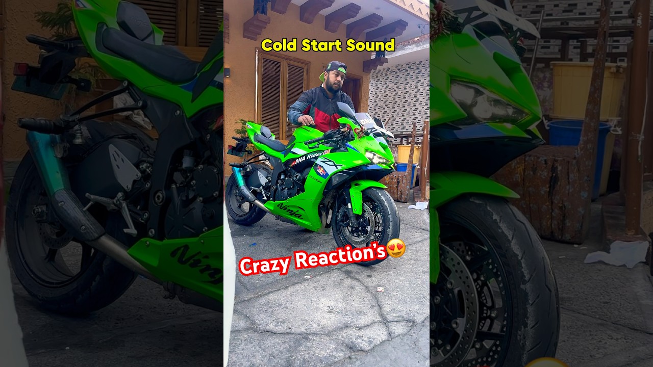 Crazy Public reaction for Kawasaki Ninja Zx6r #shortsfeed #shortsvideo #shortsviral #fyp #shorts