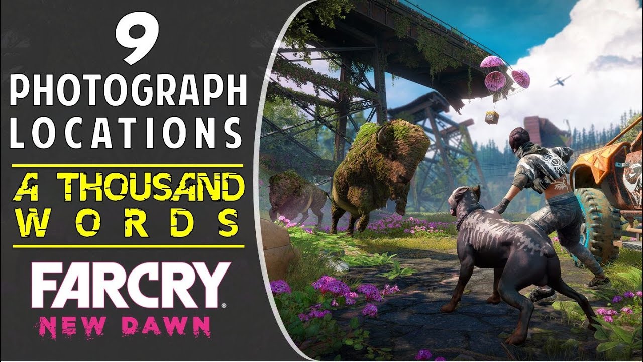 Find all the Photograph Locations in Hope County | A Thousand Words | Far Cry New Dawn