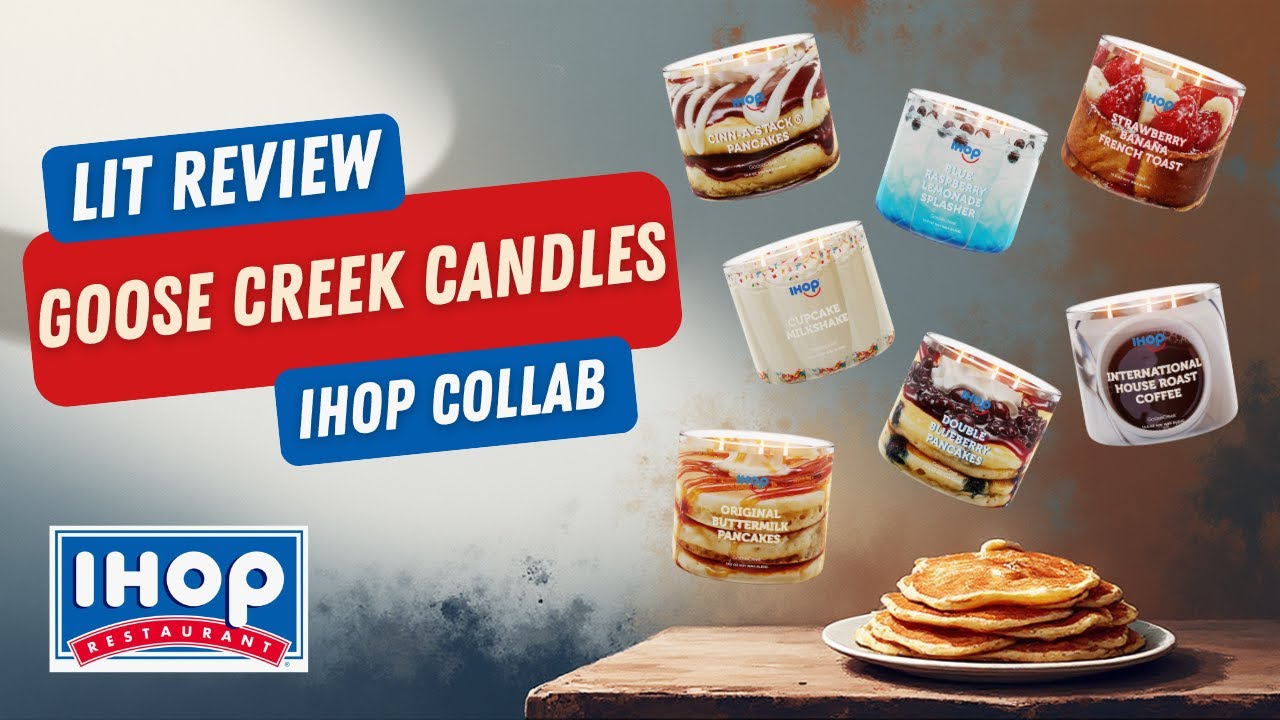 📦🔥 Распаковка и обзор свечей | Коллаборация Goose Creek Candles x IHOP ~ Обзор всех СЕМЬ свечей!