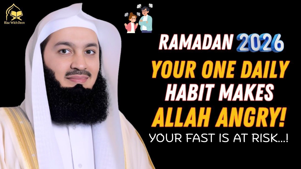 You're Fasting...? But This One Habit in Ramadan Makes Allah Angry! | IslamicMotivation #muftimenk