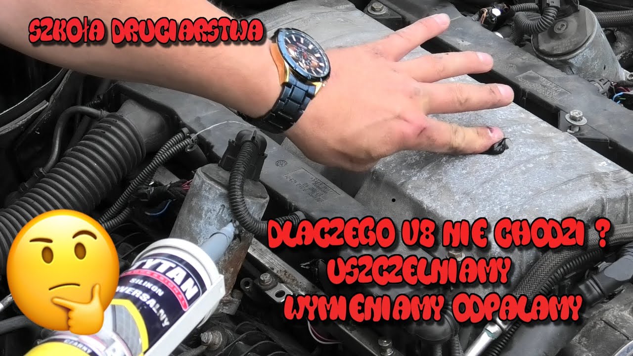 Dlaczego BMW V8 Nie Chodzi ? Uszczelniamy Wymieniamy Odpalamy Masz Pomysł Pisz Komentarz :)